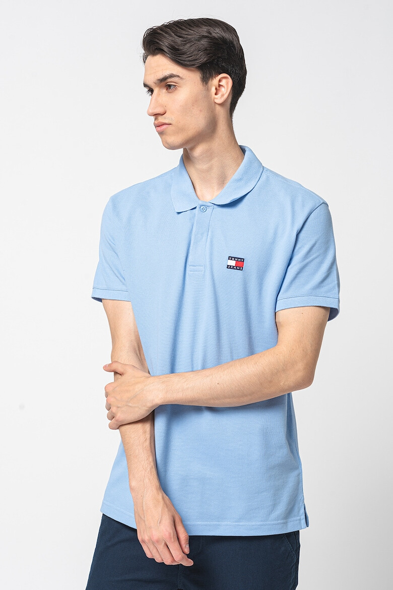 Tommy Jeans Tricou polo din bumbac cu logo pe piept - Pled.ro