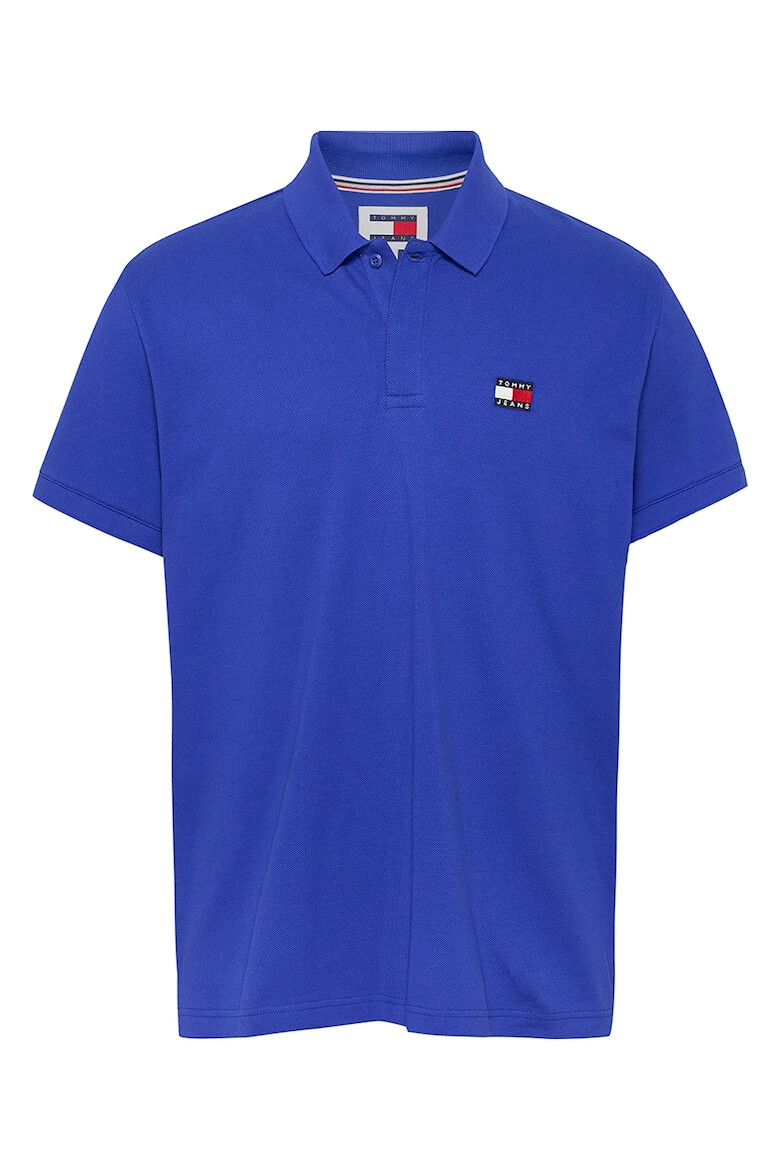 Tommy Jeans Tricou polo din bumbac cu logo pe piept - Pled.ro