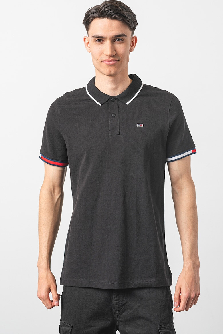 Tommy Jeans Tricou polo din bumbac organic pique - Pled.ro