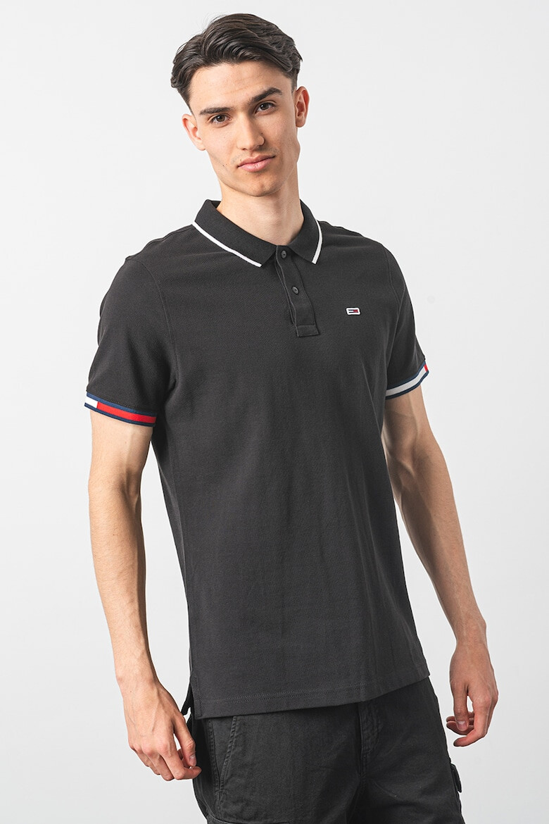 Tommy Jeans Tricou polo din bumbac organic pique - Pled.ro