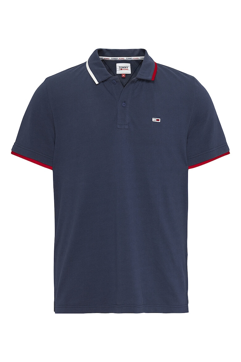 Tommy Jeans Tricou polo regular fit de bumbac organic - Pled.ro