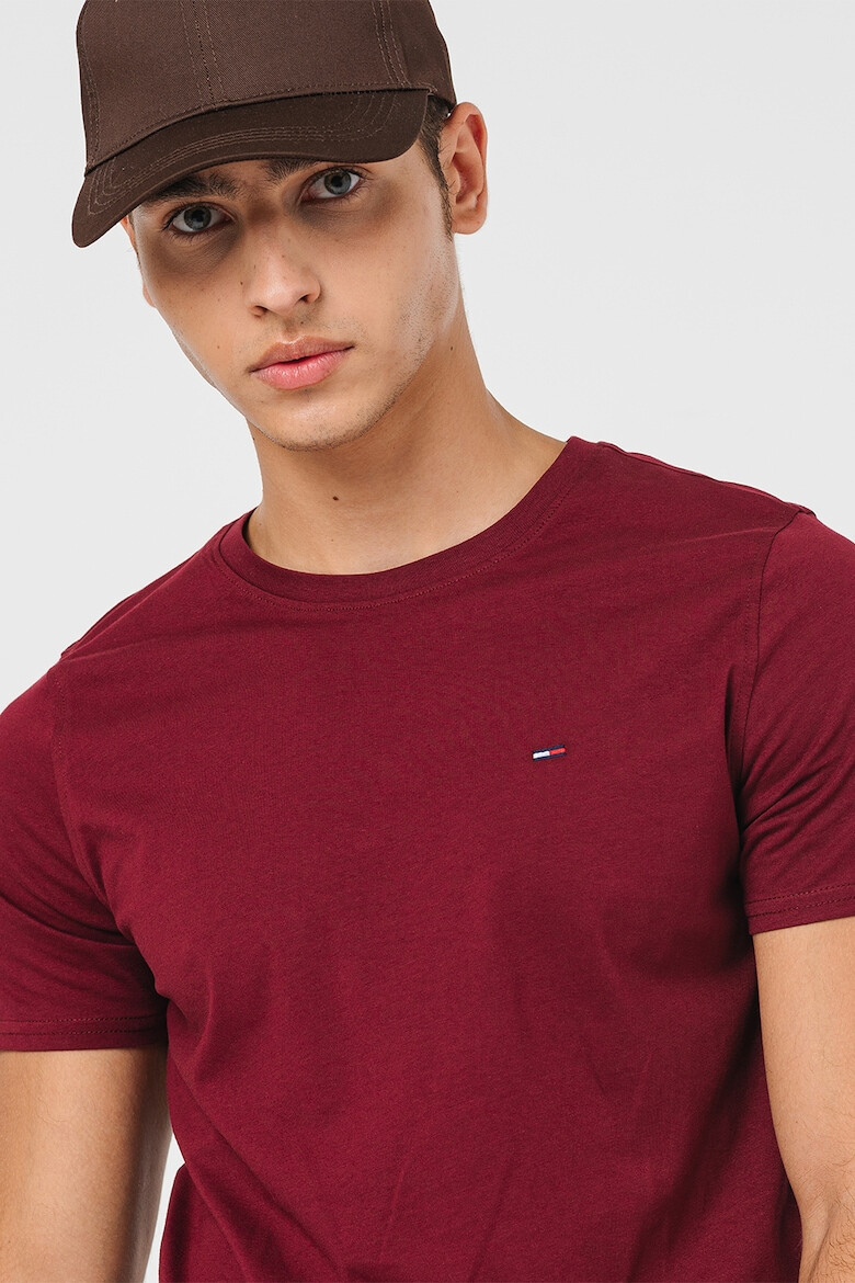 Tommy Jeans Tricou slim fit de bumbac - Pled.ro