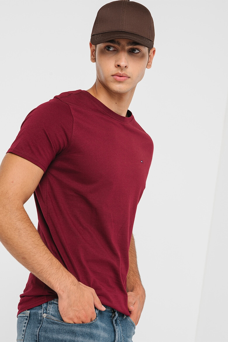 Tommy Jeans Tricou slim fit de bumbac - Pled.ro