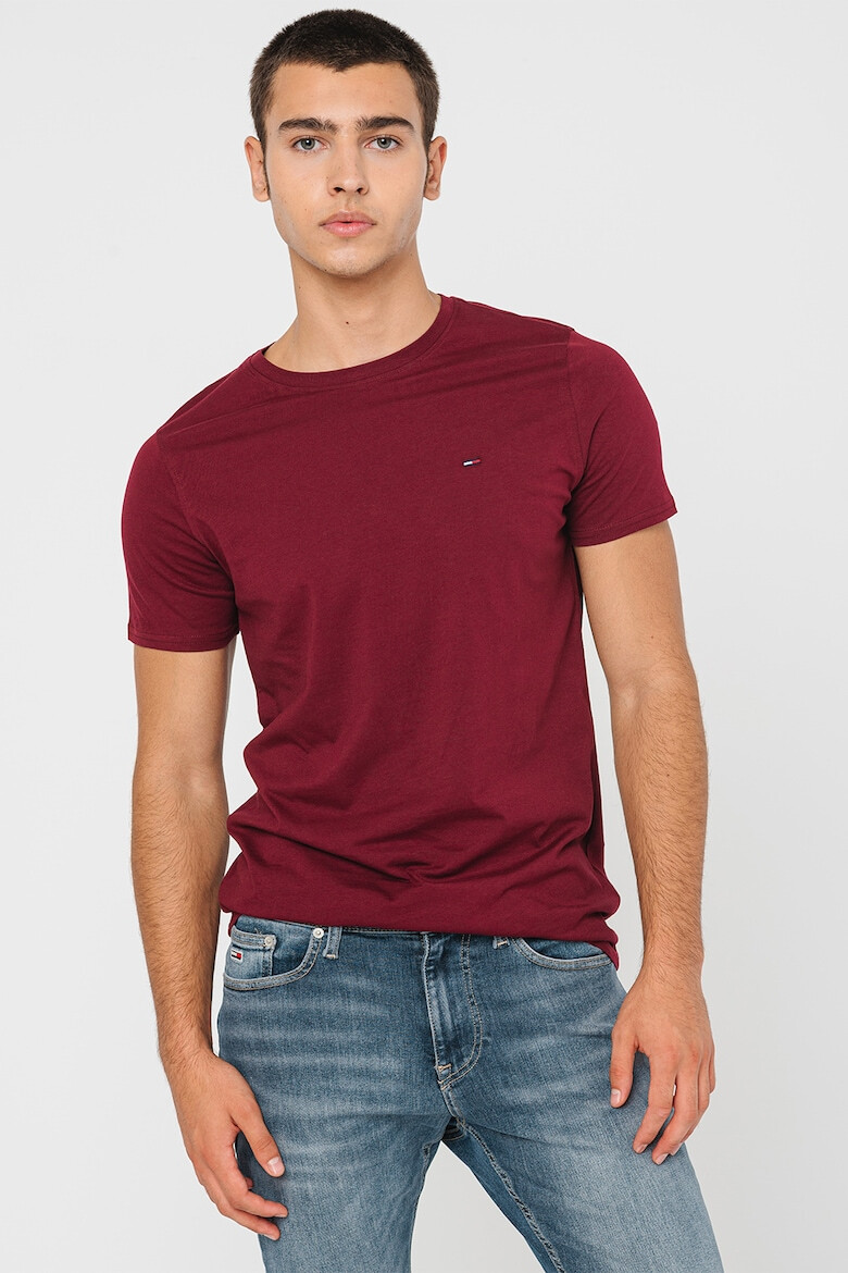 Tommy Jeans Tricou slim fit de bumbac - Pled.ro