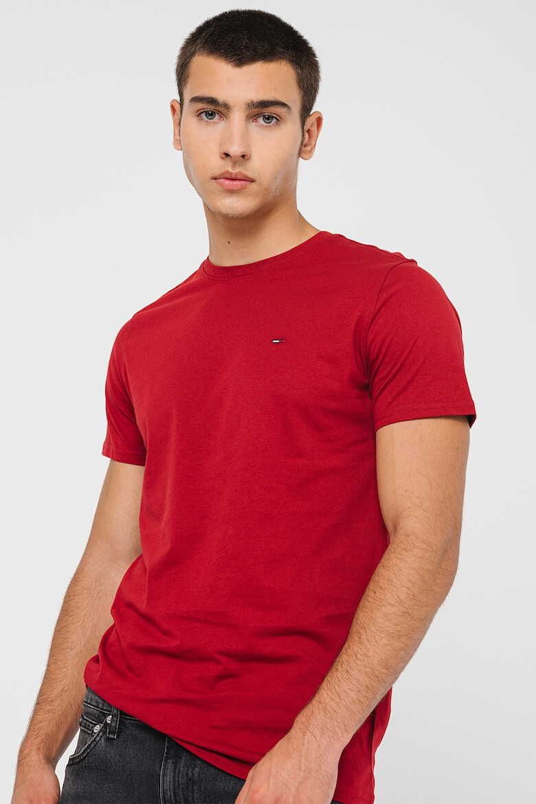 Tommy Jeans Tricou slim fit de bumbac - Pled.ro