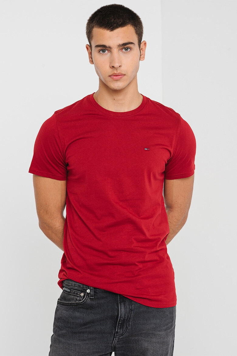 Tommy Jeans Tricou slim fit de bumbac - Pled.ro