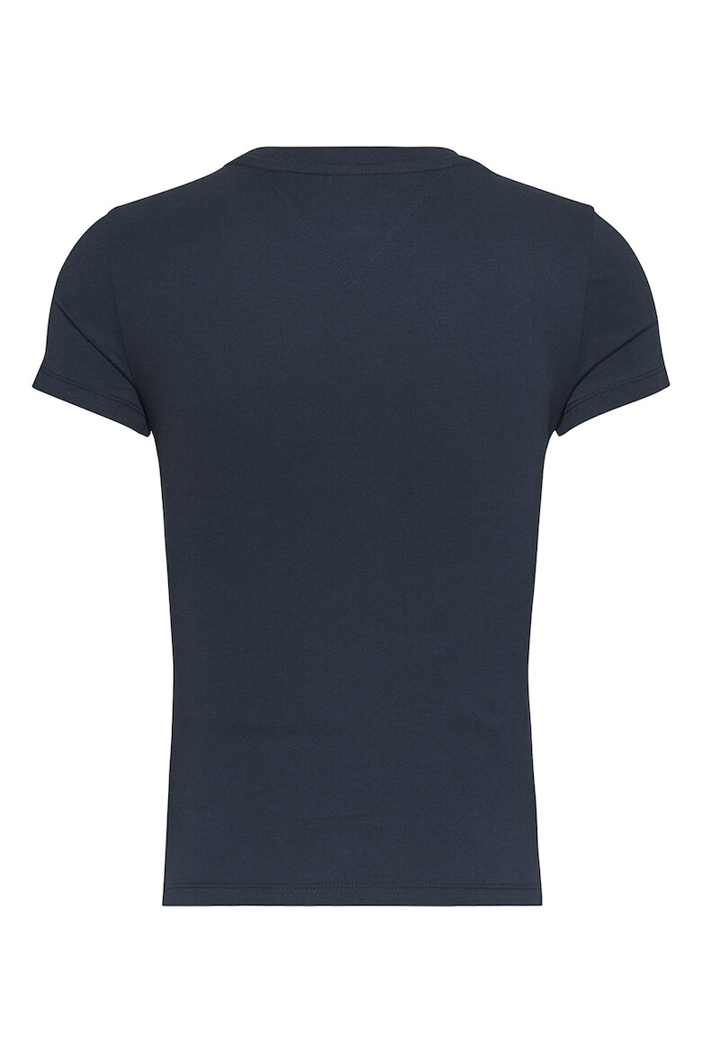 Tommy Jeans Tricou slim fit de bumbac organic - Pled.ro