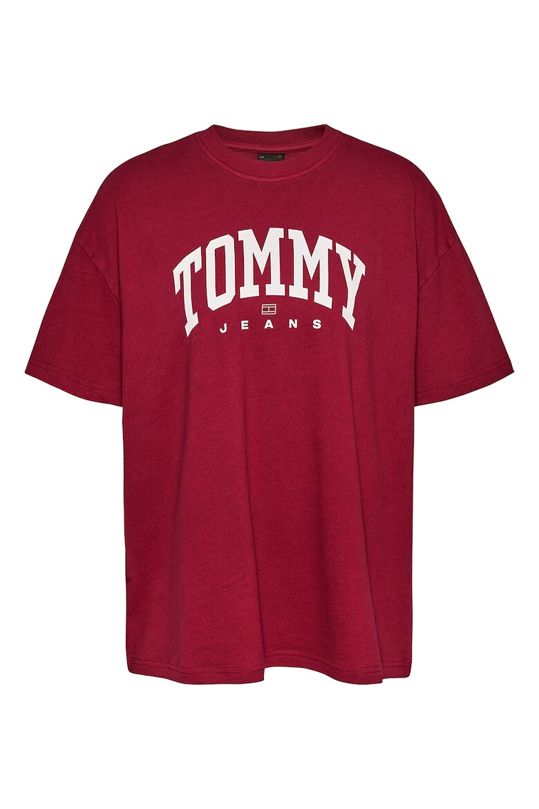 Tommy Jeans Tricou supradimensionat cu maneci cazute - Pled.ro