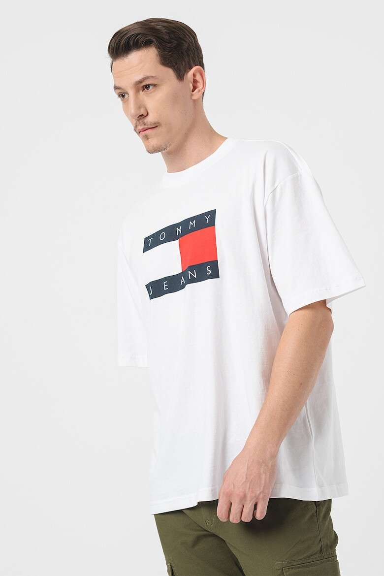 Tommy Jeans Tricou supradimensionat Skate Flag - Pled.ro