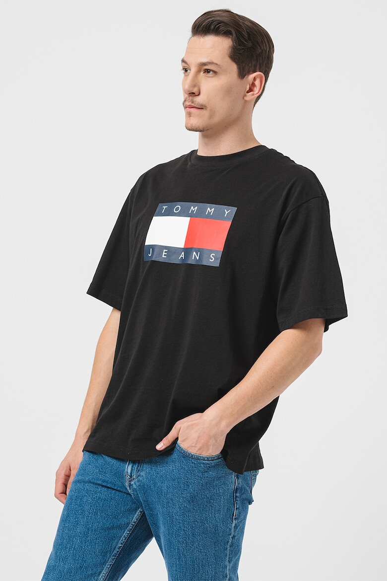 Tommy Jeans Tricou supradimensionat Skate Flag - Pled.ro