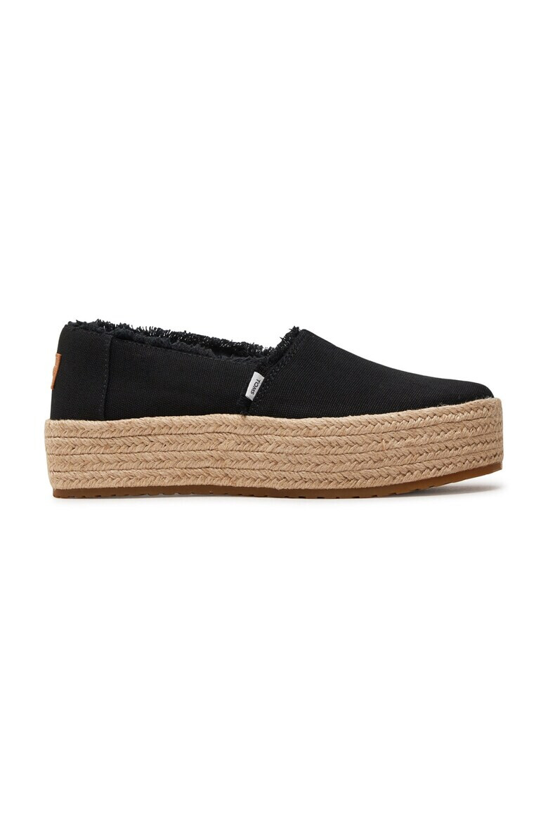 TOMS Espadrile dama 520748 Sintetic Negru - Pled.ro