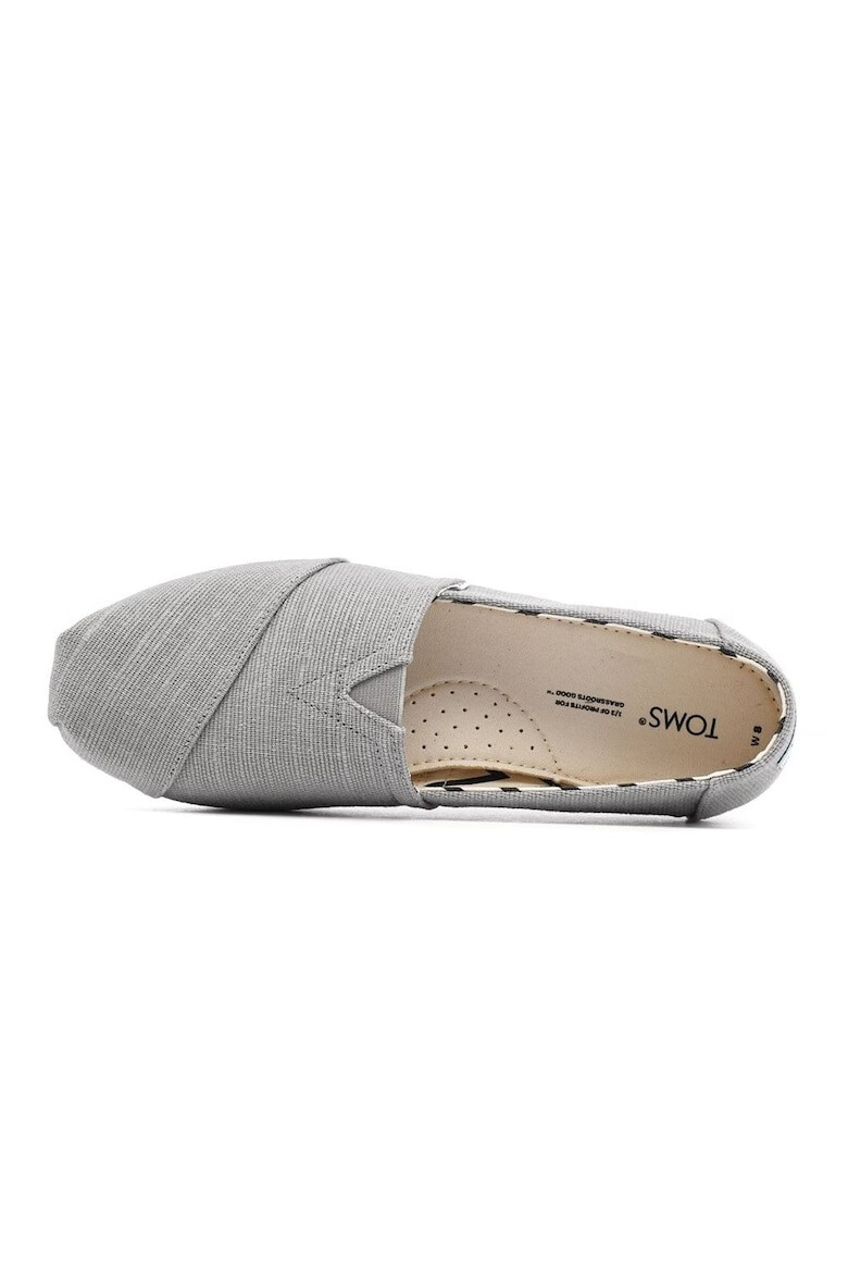 TOMS Pantofi dama Textil Gri - Pled.ro