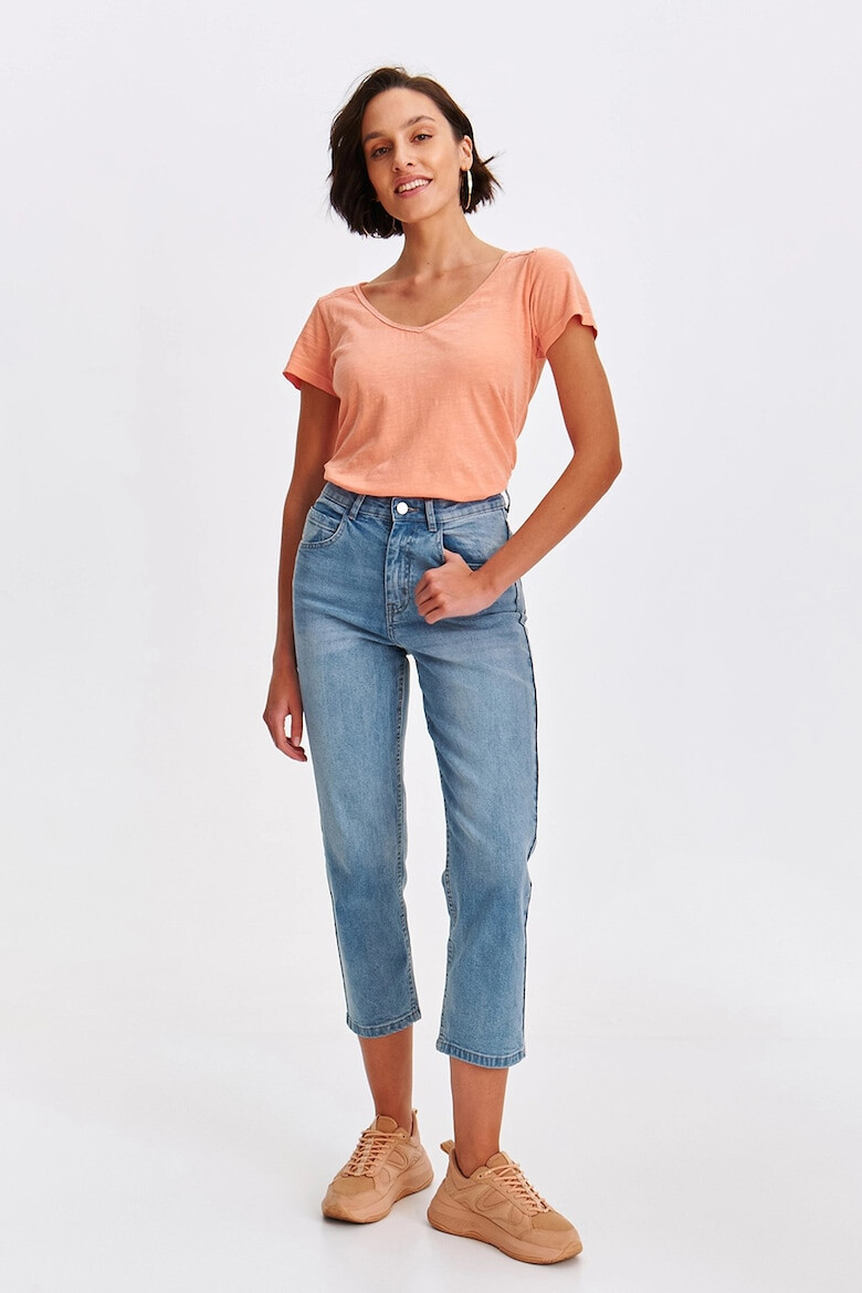 Top Secret Blugi crop cu talie inalta - Pled.ro