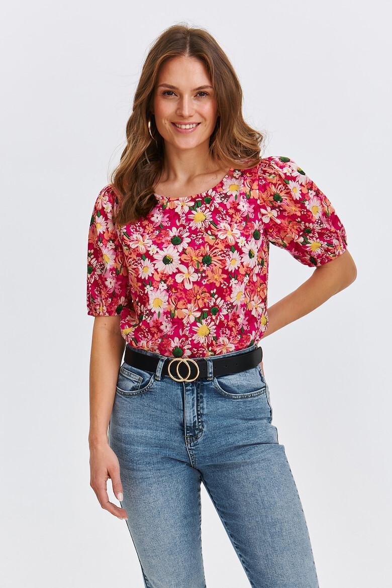 Top Secret Bluza din bumbac cu model floral - Pled.ro