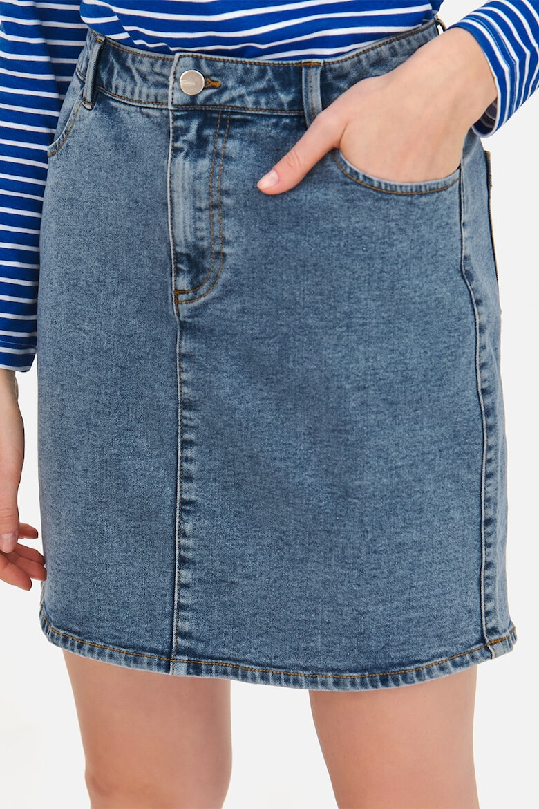 Top Secret Fusta mini din denim - Pled.ro