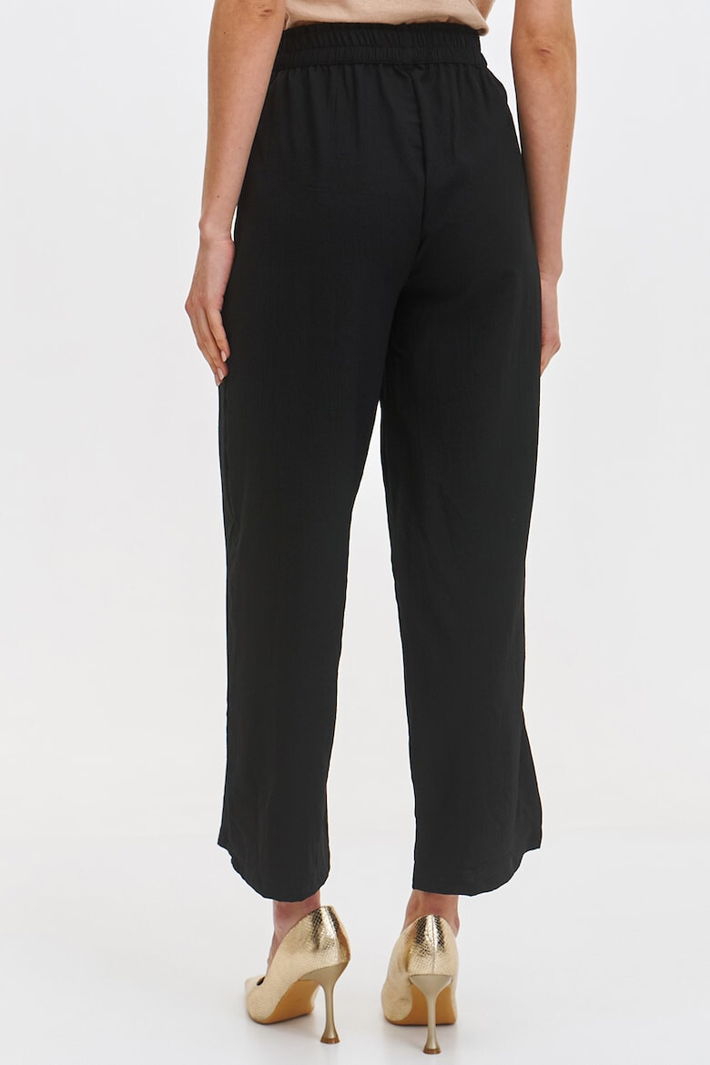 Top Secret Pantaloni crop cu banda elastica in talie - Pled.ro