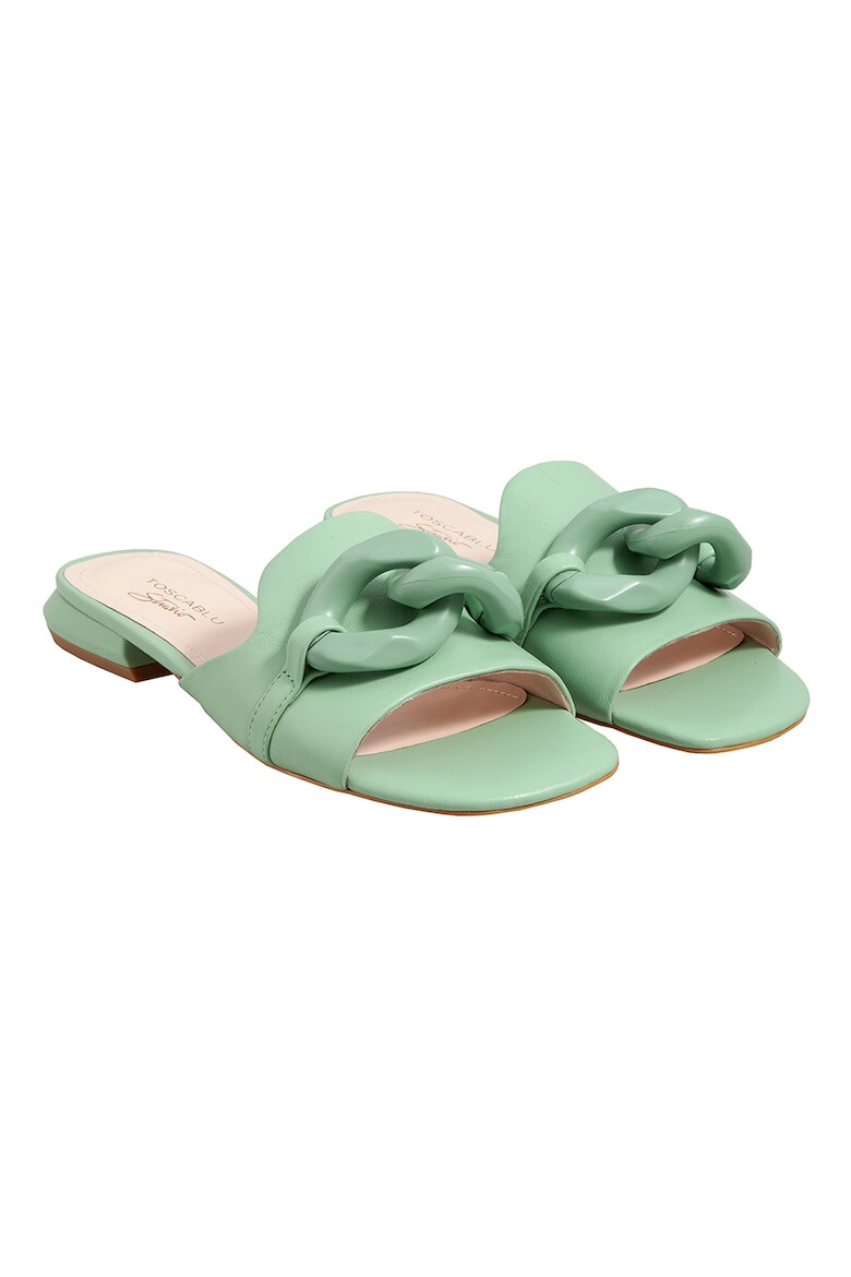 Tosca Blu Papuci de piele cu toc clasic - Pled.ro