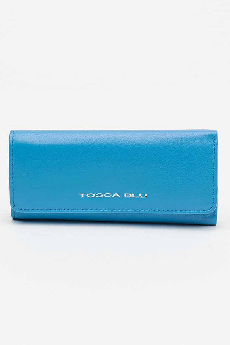 Tosca Blu Portofel de piele cu logo Basic - Pled.ro