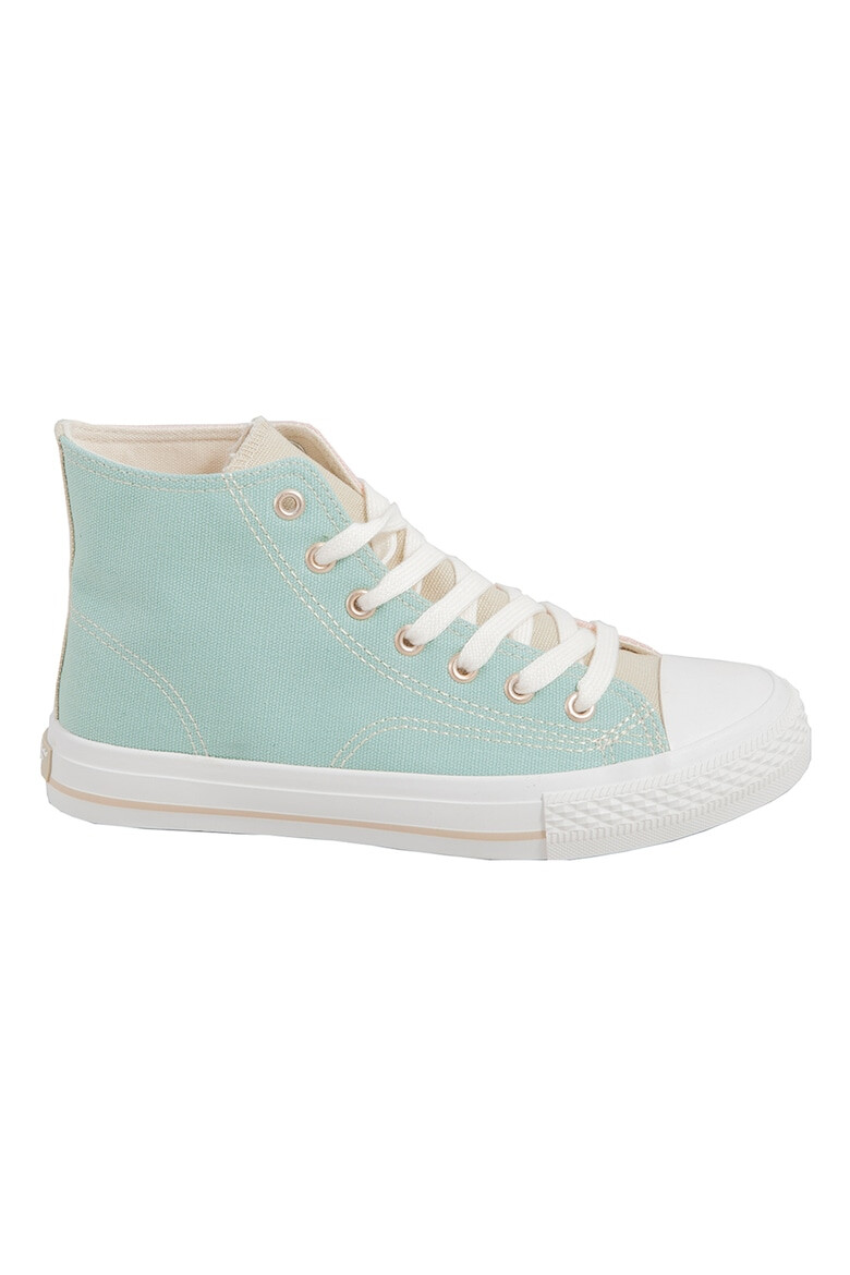 Tosca Blu Tenisi mid-high cu design in doua nuante - Pled.ro