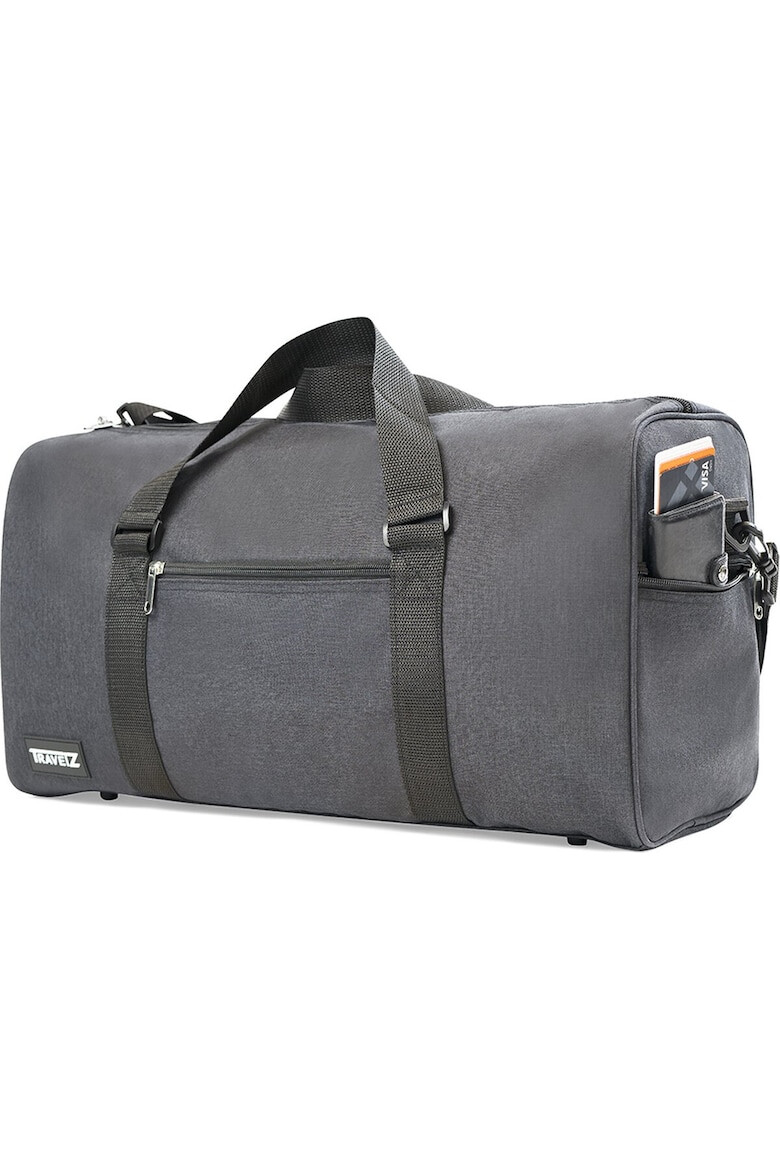 TravelZ Geanta de voiaj 53 cm Negru - Pled.ro