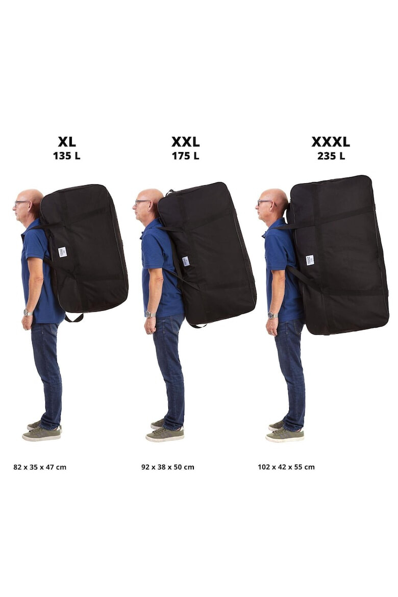 TravelZ Geanta de voiaj Extra Large XXL 92 cm Negru - Pled.ro