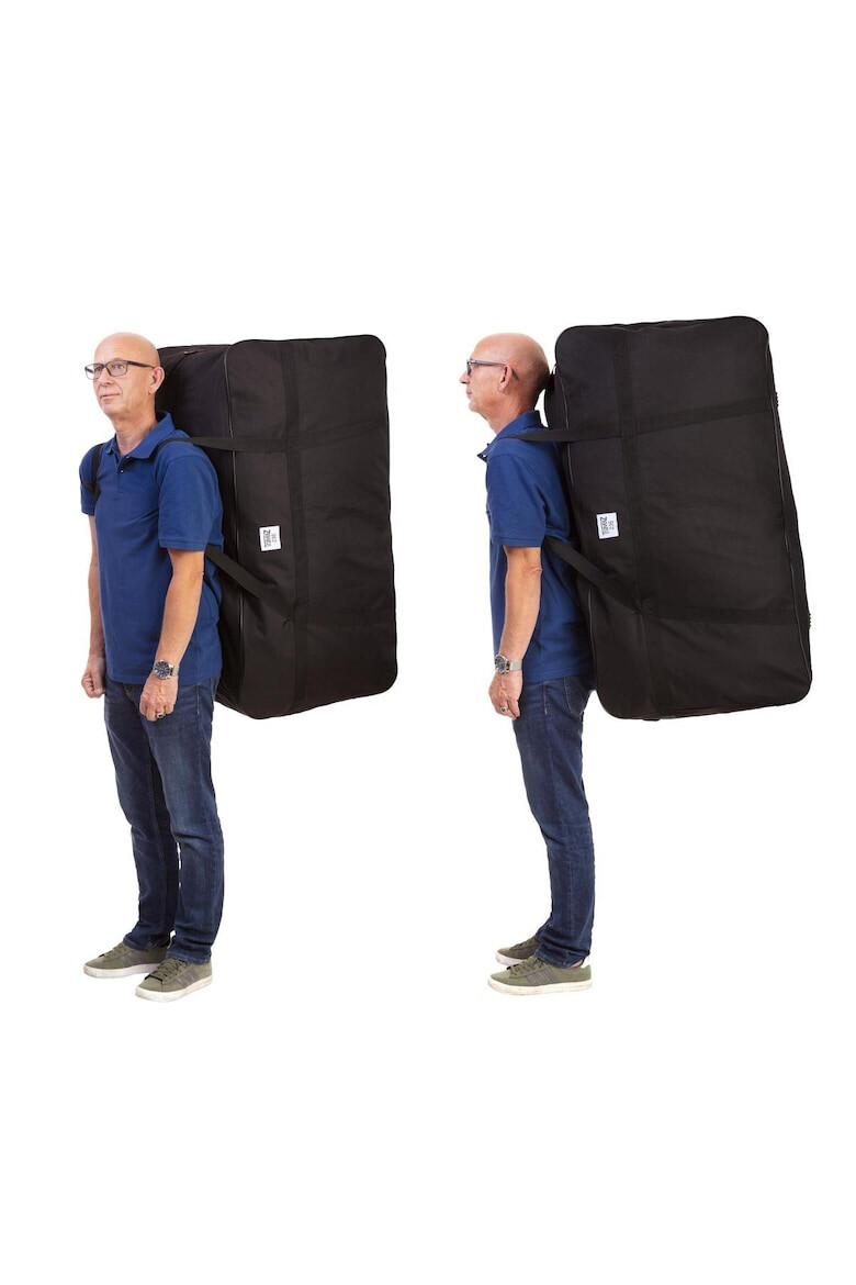 TravelZ Geanta de voiaj Extra Large XXL 92 cm Negru - Pled.ro