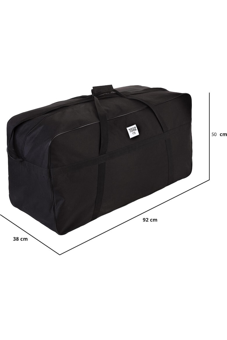 TravelZ Geanta de voiaj Extra Large XXL 92 cm Negru - Pled.ro