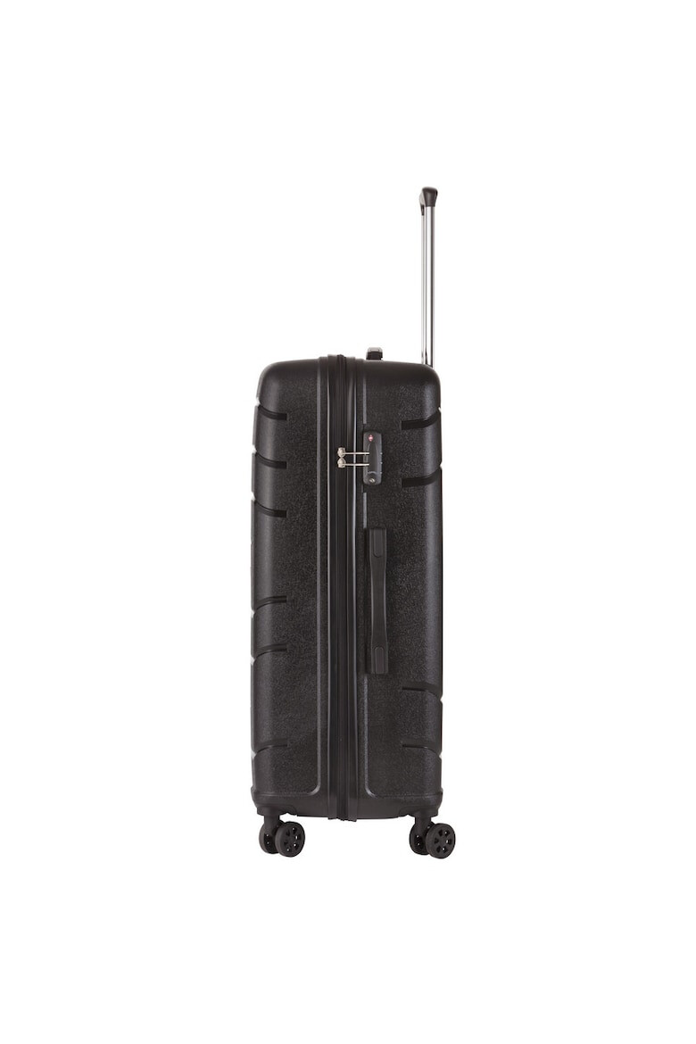 TravelZ Troler Mare BIG BARS Polipropilena 4 Roti 78 cm Negru - Pled.ro