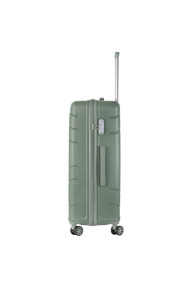 TravelZ Troler Mare BIG BARS Polipropilena 4 Roti 78 cm Verde - Pled.ro