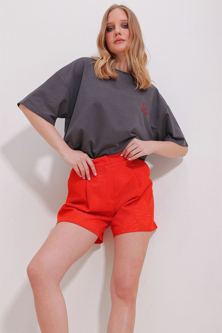 Trend Alaçatı Stili Tricou dama 780997871 Bumbac/Poliester - Pled.ro