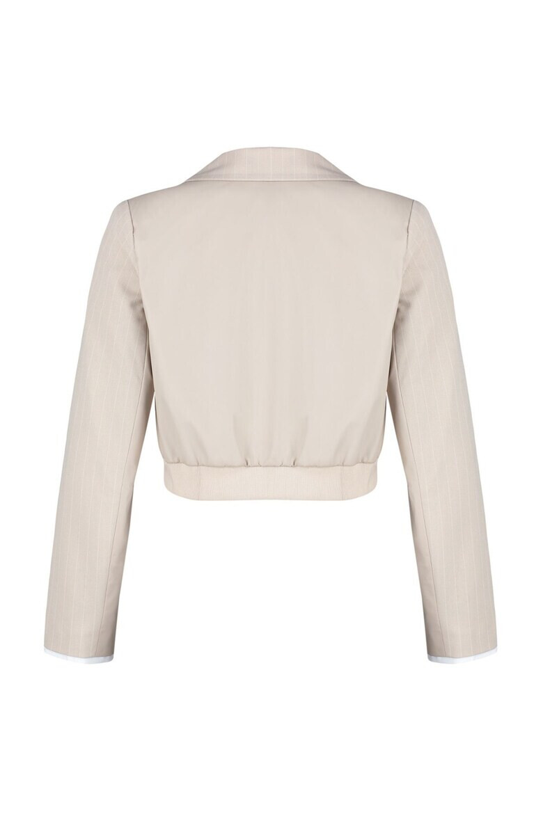 Trendyol Blazer Femeie/Feta Twoss24Bc00011 147137 - Pled.ro