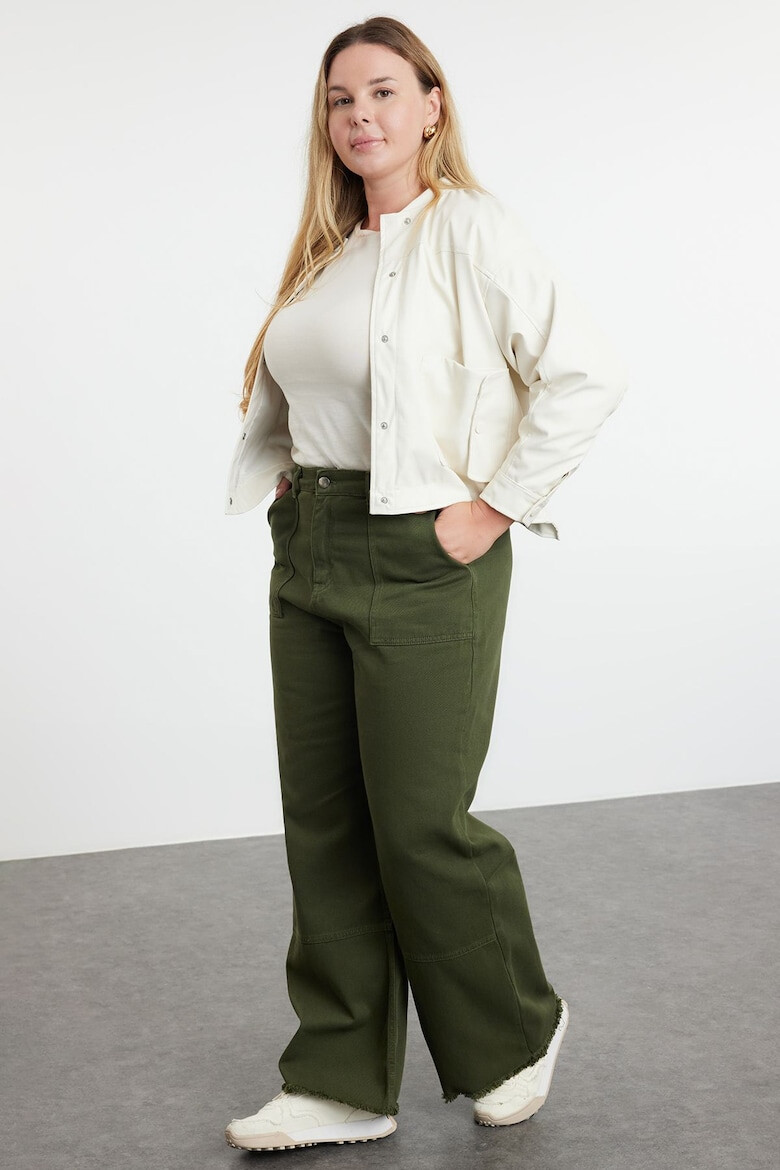 Trendyol Blugi evazati plus size - Pled.ro