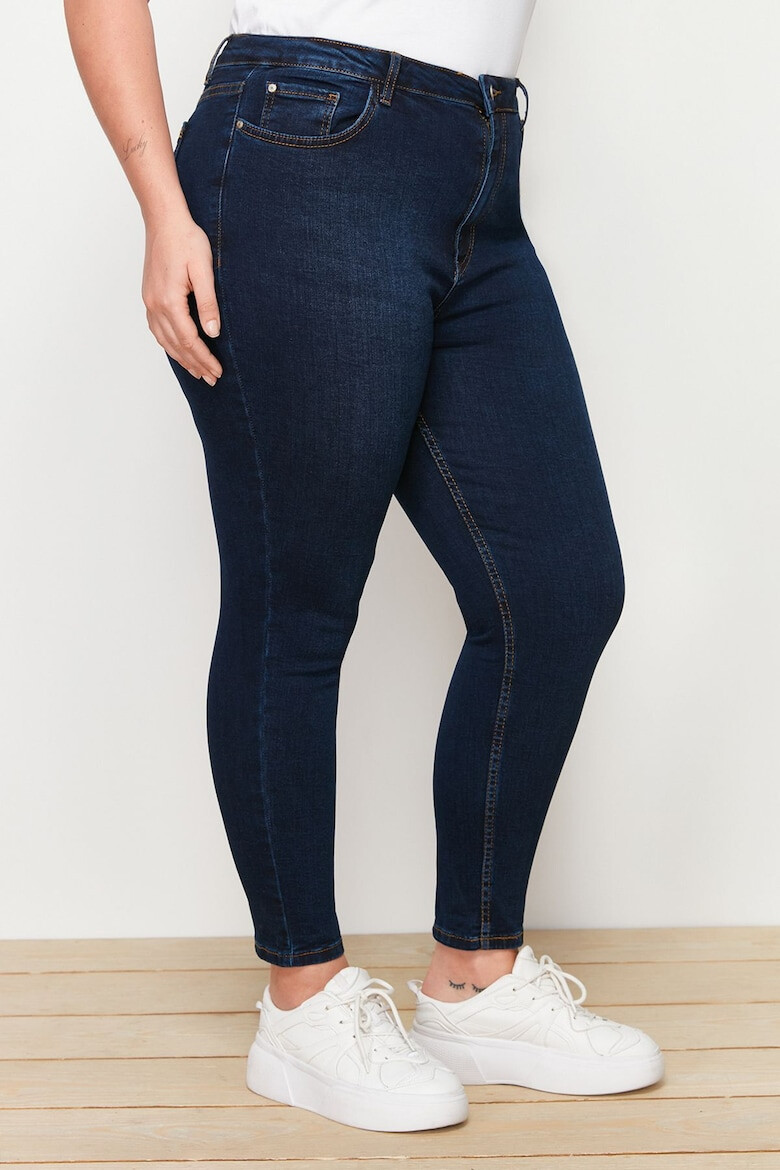 Trendyol Blugi skinny cu talie inalta - Pled.ro