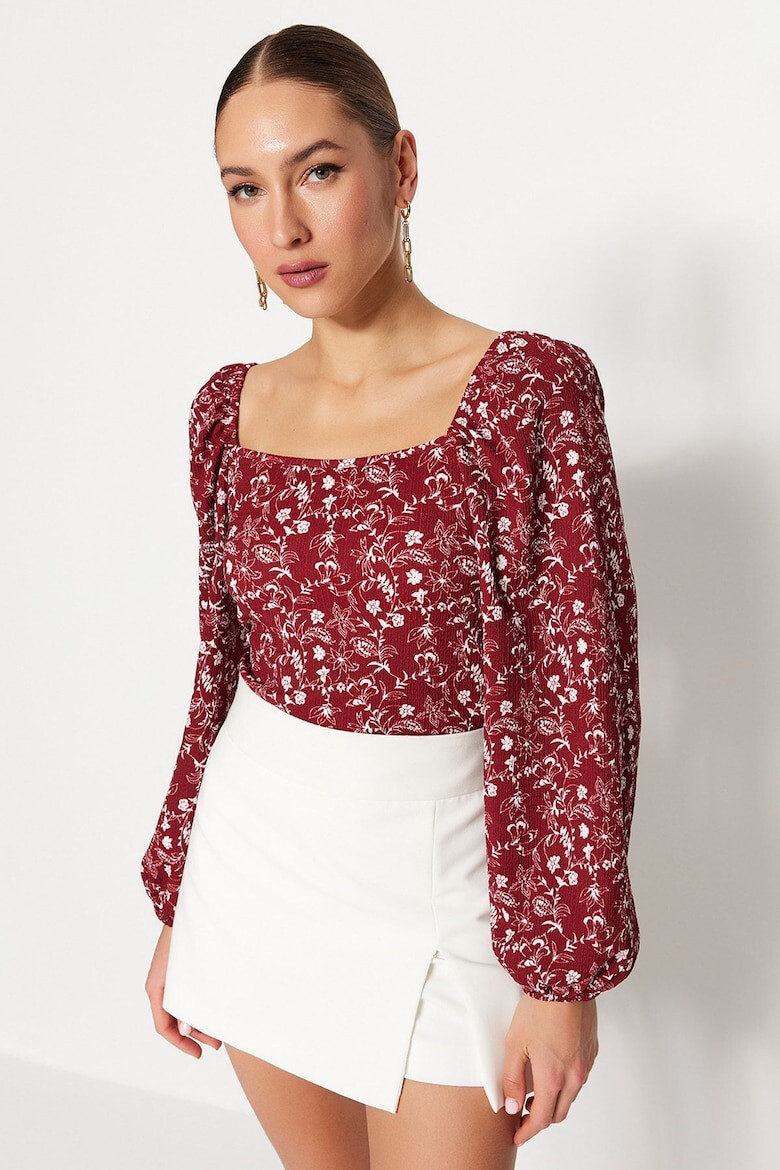 Trendyol Bluza dama 881037871 Poliester/Elastan - Pled.ro