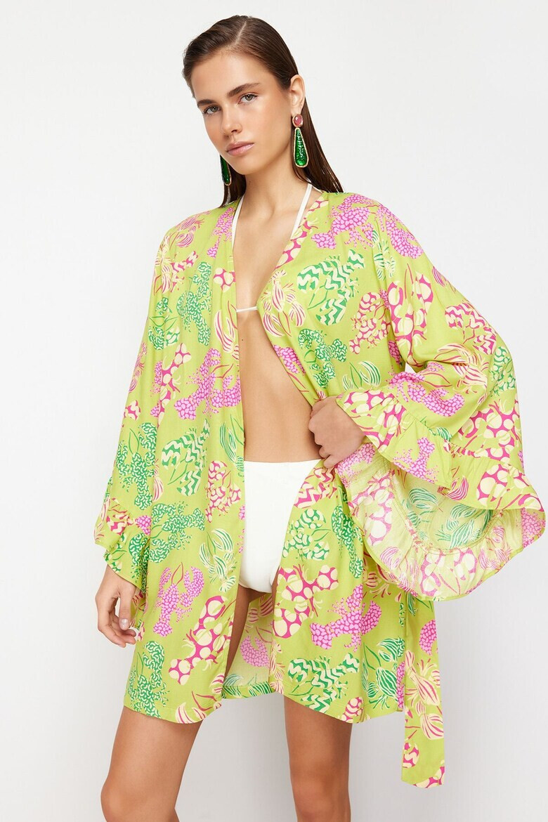 Trendyol Kimono plaja 803517871 Viscoza - Pled.ro