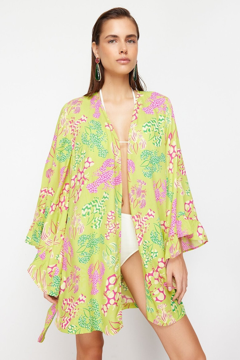 Trendyol Kimono plaja 803517871 Viscoza - Pled.ro