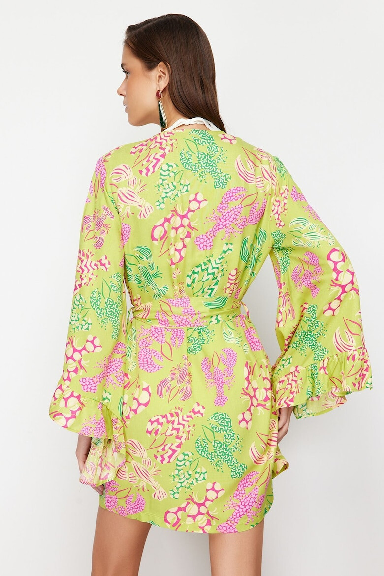 Trendyol Kimono plaja 803517871 Viscoza - Pled.ro