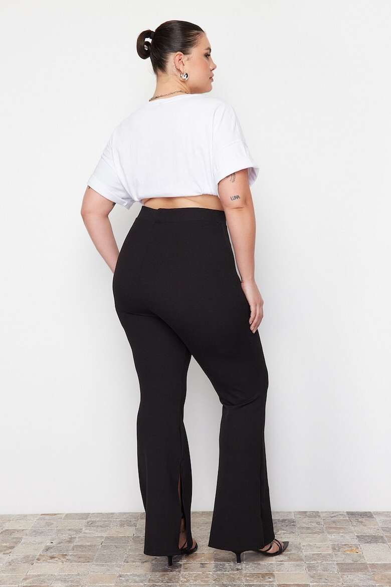 Trendyol Pantaloni dama 1209617871 Poliester/Elastan - Pled.ro