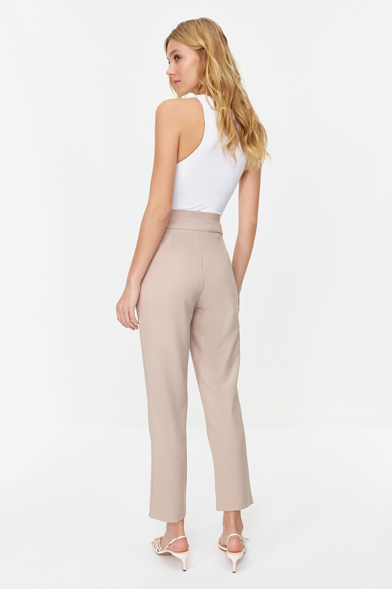 Trendyol Pantaloni dama 1216417871 Poliester/Elastan - Pled.ro