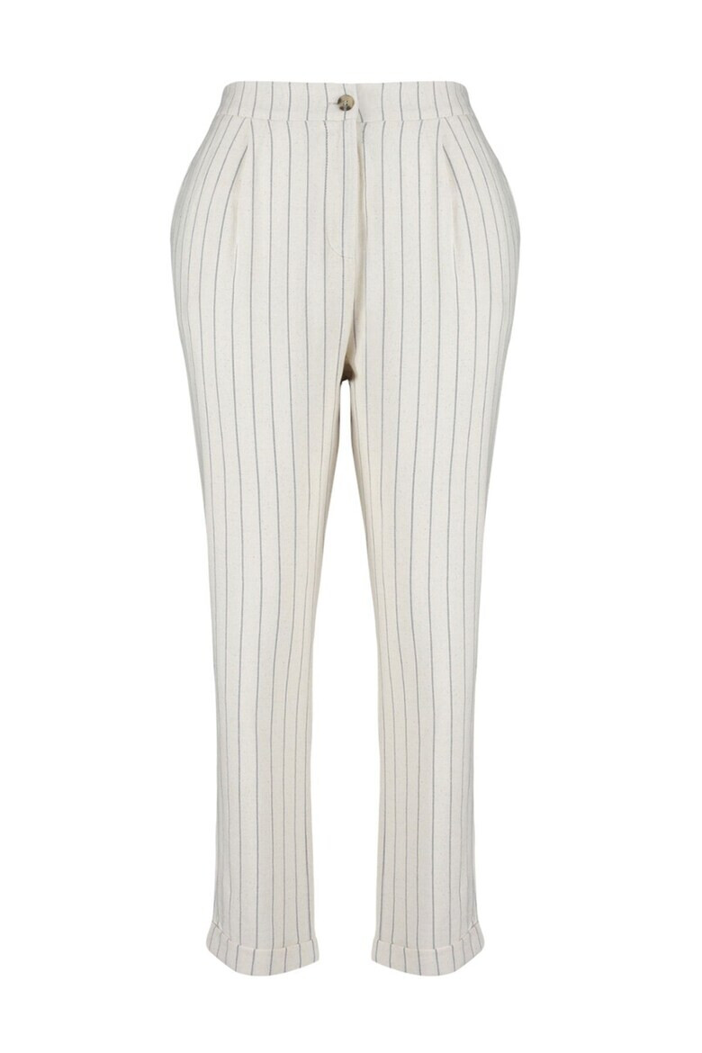 Trendyol Pantaloni dama 1257537871 Bumbac/Poliester - Pled.ro