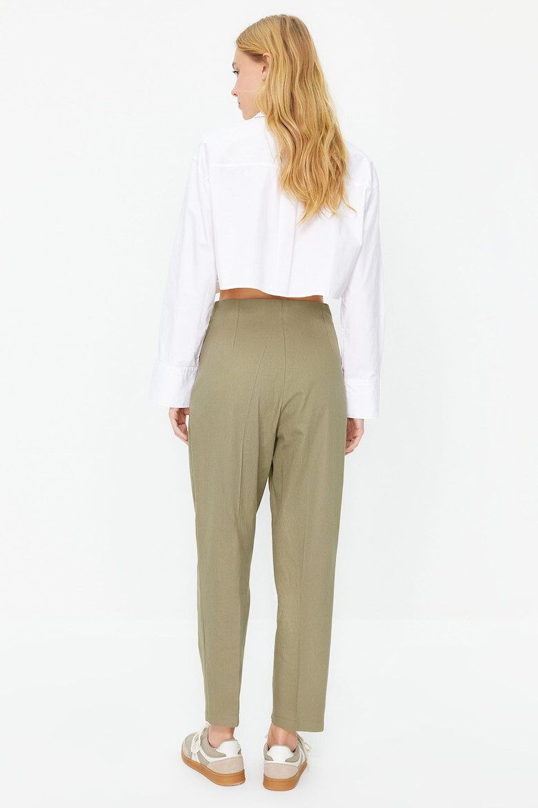 Trendyol Pantaloni dama 1260997871 Bumbac - Pled.ro