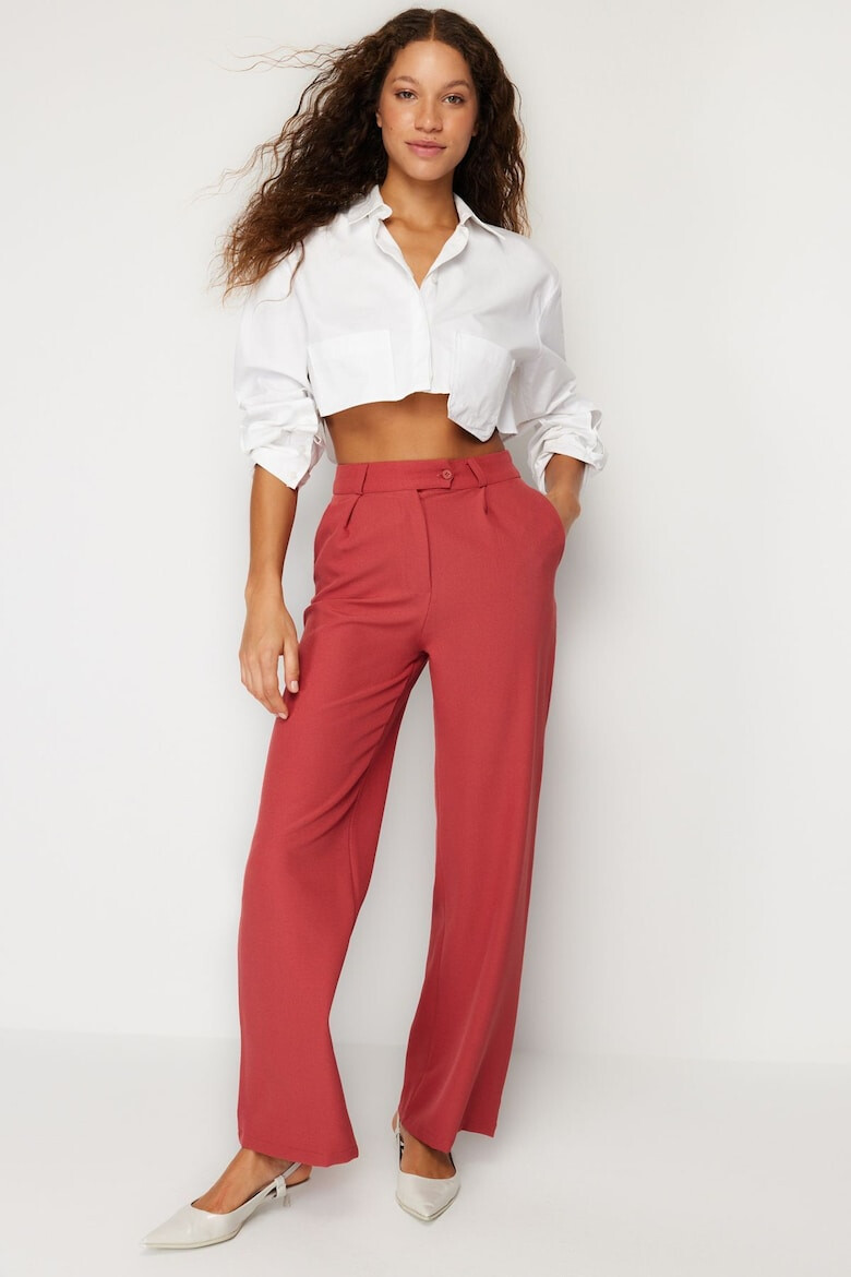 Trendyol Pantaloni dama 1265197871 Poliester - Pled.ro