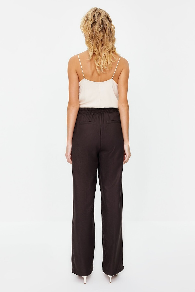 Trendyol Pantaloni dama 1272517871 Poliester/Viscoza - Pled.ro