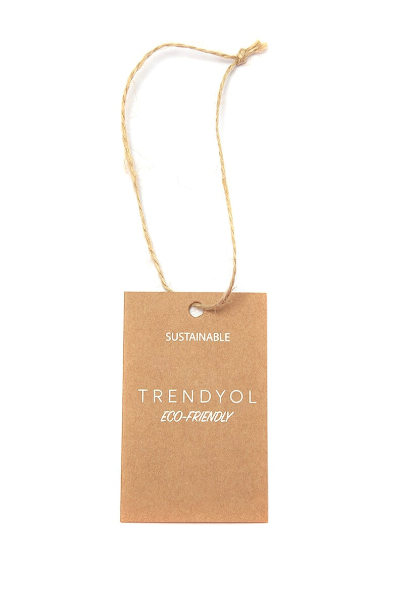 Trendyol Pantaloni scurti din denim si bumbac organic - Pled.ro