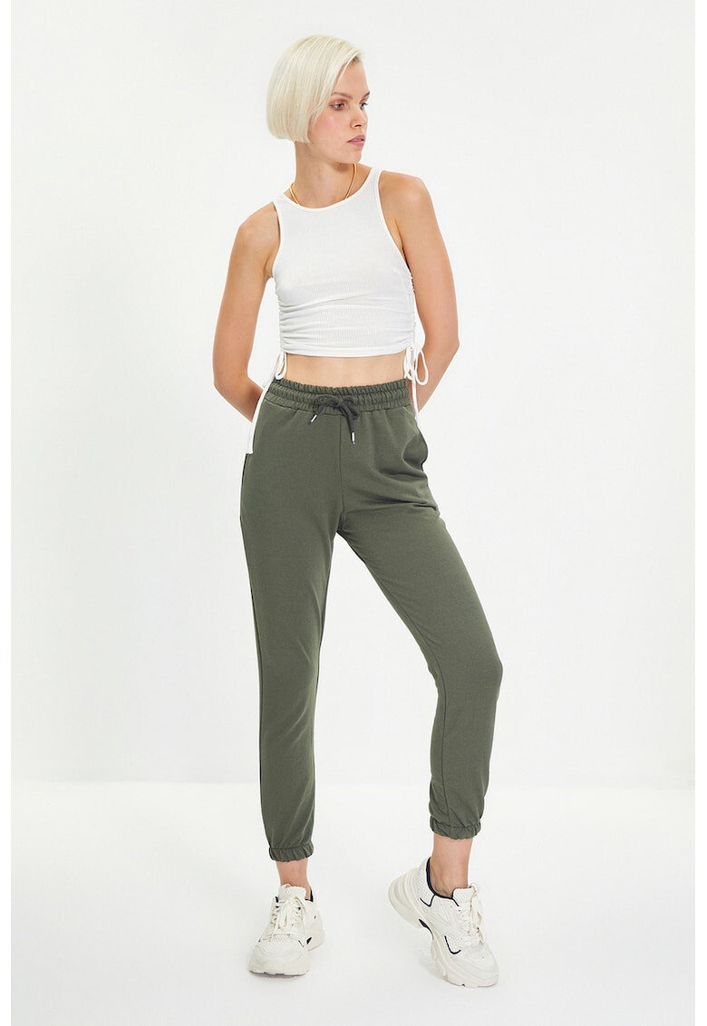 Trendyol Pantaloni sport cu snur in talie - Pled.ro