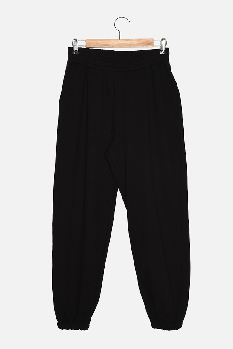 Trendyol Pantaloni sport relaxed fit cu talie inalta - Pled.ro