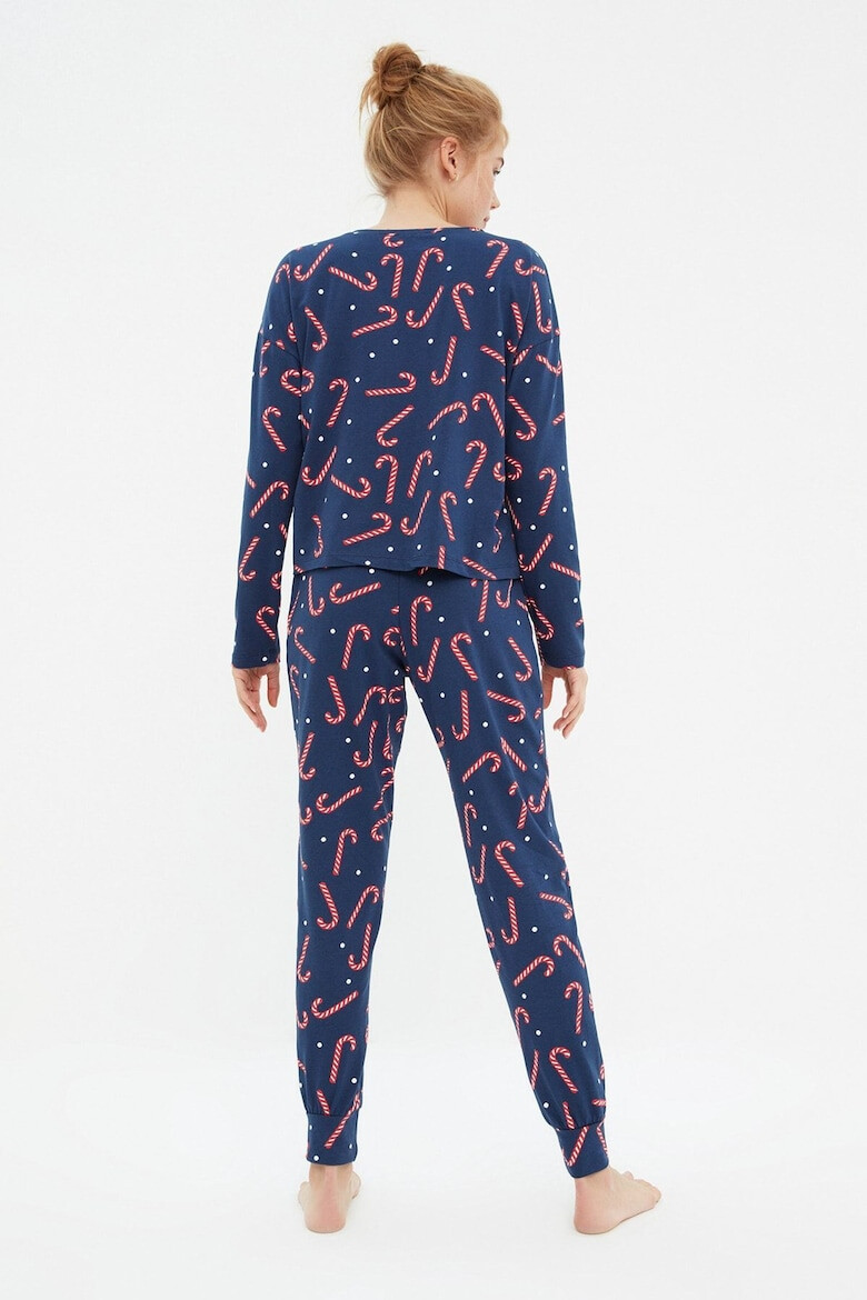 Trendyol Pijama dama 1043577871 Bumbac - Pled.ro