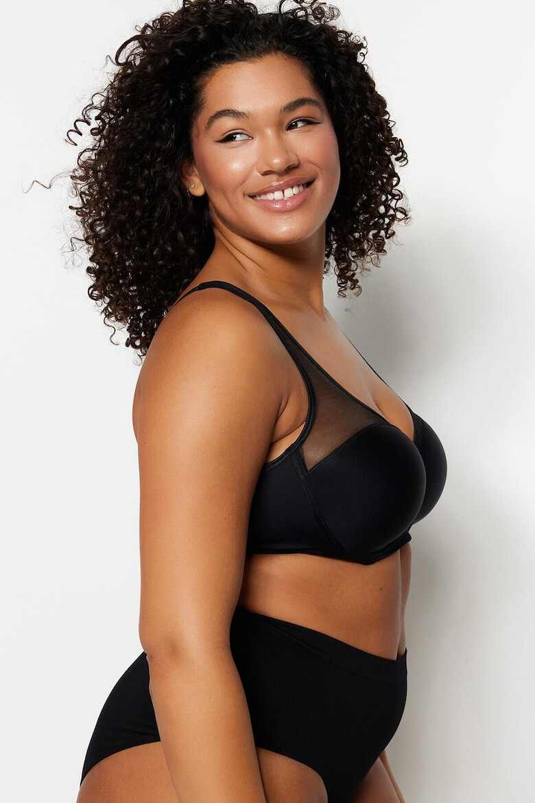 Trendyol Sutien plus size de plasa - Pled.ro