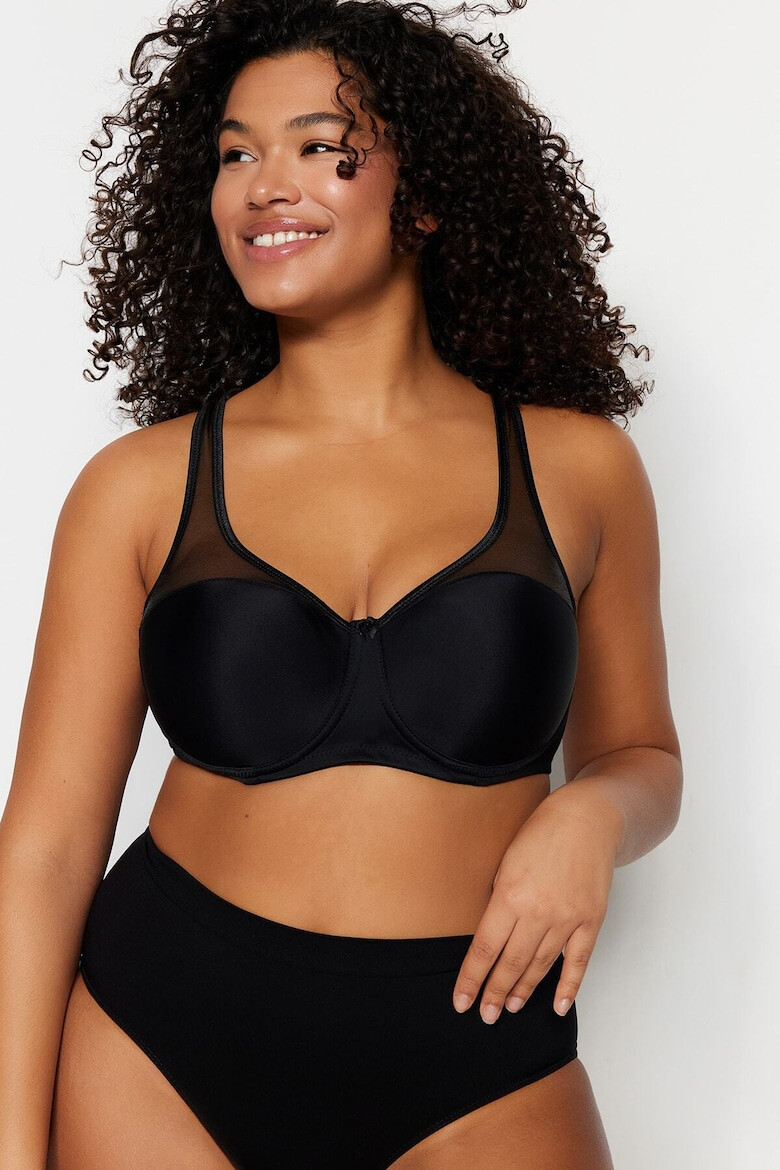 Trendyol Sutien plus size de plasa - Pled.ro