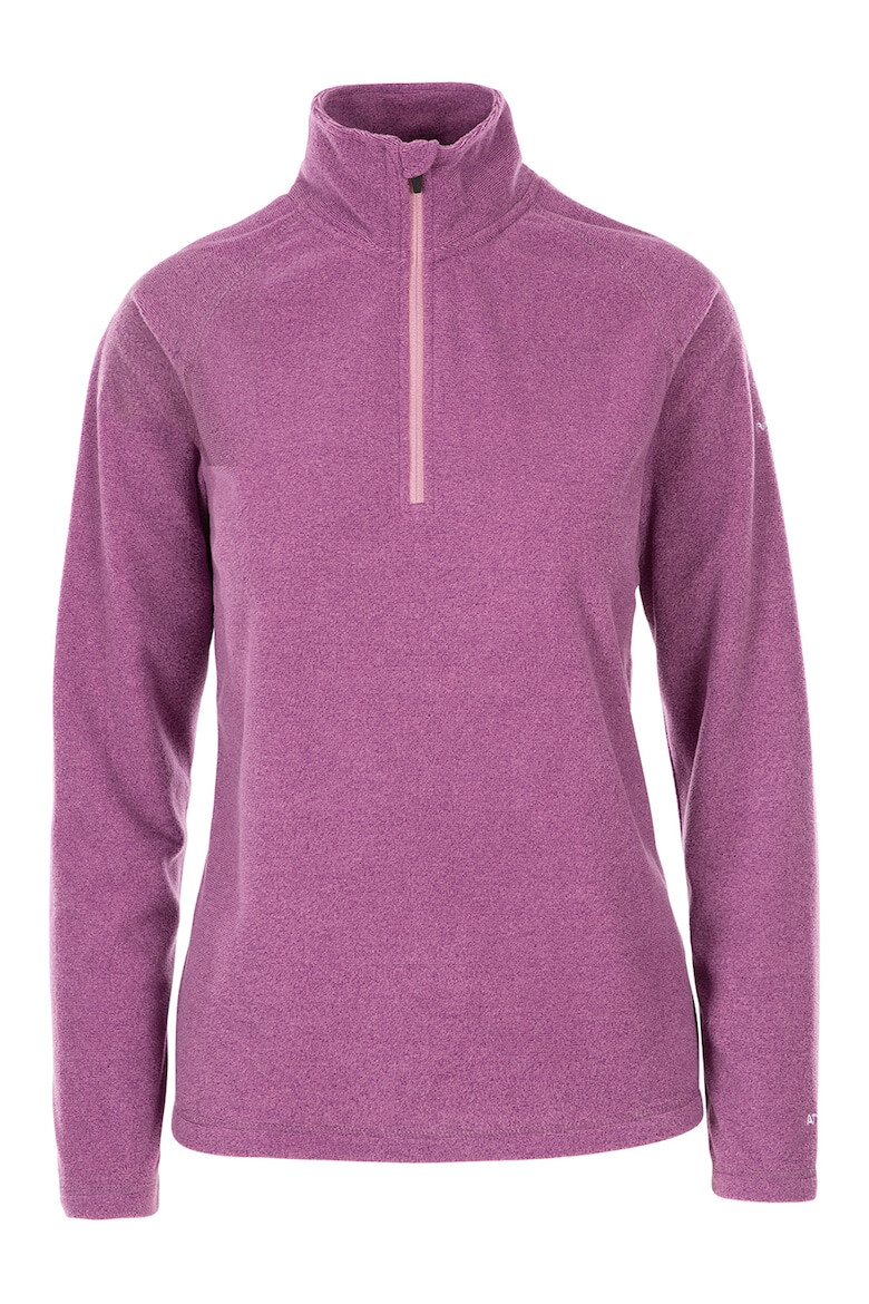 Trespass Bluza sport din fleece cu fenta cu fermoar Meadows - Pled.ro